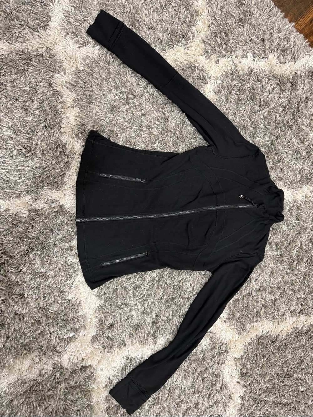 lululemon athletica Black Zip-Up Define Jacket